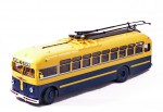 Троллейбус МТБ-82Д (желтый-синий)