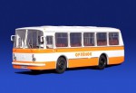 Масштабная модель автобуса ЛАЗ-695